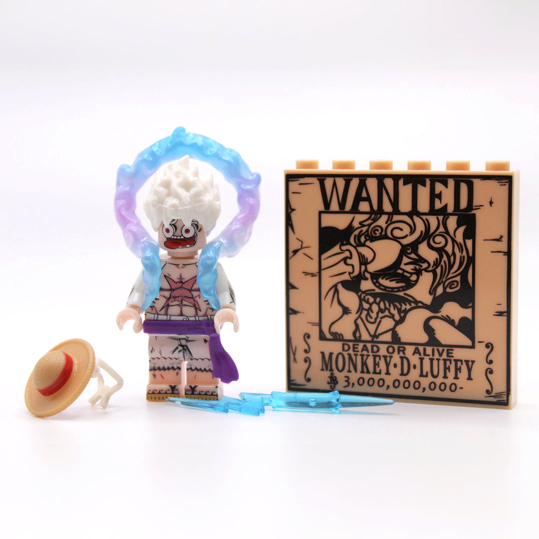 Luffy Gear 5 "Nika God Model" 2X Minifigure Pack (Limited Edition)